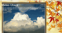 Desktop Screenshot of meteoutrera.com