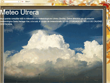 Tablet Screenshot of meteoutrera.com